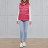imageLevis Womens Sporty Box Quilted Puffer VestLightweight Berry