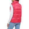 imageLevis Womens Sporty Box Quilted Puffer VestLightweight Berry