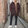 imageTommy Hilfiger Mens Heavyweight Quilted Sherpa Hooded ParkaPort