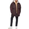 imageTommy Hilfiger Mens Heavyweight Quilted Sherpa Hooded ParkaPort