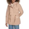 imageLevis Womens Plus Four Pocket Hooded Military JacketLight Pink Cotton