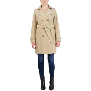 imageCole Haan Womens Classic Belted Trench CoatKhaki