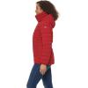 imageDKNY Womens Everyday Outerwear Packable Stretchy JacketDeep Rio Red