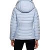 imageDKNY Womens Everyday Outerwear Packable Stretchy JacketPowder Blue