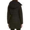 imageDKNY Womens Long Quilted Puffer JacketBlack