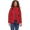 imageDKNY Womens Everyday Outerwear Packable Stretchy JacketDeep Rio Red