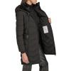 imageCalvin Klein Womens Long Chevron BibFront Lightweight JacketBlack
