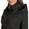 imageCalvin Klein Womens Long Chevron BibFront Lightweight JacketBlack