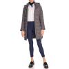 imageCalvin Klein Womens Long Chevron BibFront Lightweight JacketLong Bib Forged Iron