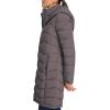 imageCalvin Klein Womens Long Chevron BibFront Lightweight JacketLong Bib Forged Iron