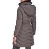 imageCalvin Klein Womens Long Chevron BibFront Lightweight JacketTitanium