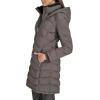imageCalvin Klein Womens Long Chevron BibFront Lightweight JacketTitanium