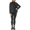 imageCalvin Klein Womens Rain Anorak Cotton Jacket with Snap and Zip Closure Standard and Plus SizePatch Pocket Black