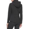 imageCalvin Klein Womens Scuba Sleeve Quilted Jacked With Detachable HoodQuilted Black