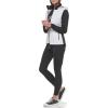 imageCalvin Klein Womens Scuba Sleeve Quilted Jacked With Detachable HoodQuilted White