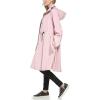 imageKARL LAGERFELD Paris Womens Belted Trench CoatButton Up Blush