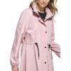 imageKARL LAGERFELD Paris Womens Belted Trench CoatButton Up Blush