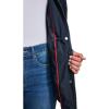 imageTommy Hilfiger Womens Hooded Transitional Adjustable Waist Softshell Rain CoatNavy