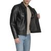 imageLevis Mens Faux Leather Modern Trucker JacketBlack