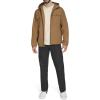 imageLevis Mens Hooded Waterproof Arctic Cloth Rain JacketBrown