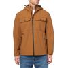 imageLevis Mens Hooded Waterproof Arctic Cloth Rain JacketBrown