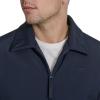 imageLevis Mens Lightweight Softshell Varsity Rib Knit Bomber JacketMidnight