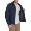 imageLevis Mens Lightweight Softshell Varsity Rib Knit Bomber JacketMidnight