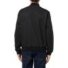 imageLevis Mens Rib Knit Bomber with Chest Zip PocketBlack