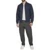 imageLevis Mens Rib Knit Bomber with Chest Zip PocketNavy