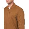 imageLevis Mens Rib Knit Bomber with Chest Zip PocketWorker Brown