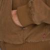 imageLevis Mens Workwear Cotton Canvas Hoody Bomber Jacket Regular ampamp Big ampamp Tall SizesBrown Lightweight