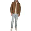 imageLevis Mens Workwear Cotton Canvas Hoody Bomber Jacket Regular ampamp Big ampamp Tall SizesBrown Lightweight
