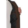 imageLevis Mens Workwear Cotton Canvas Hoody Bomber Jacket Regular ampamp Big ampamp Tall SizesChocolate Brown Quilted