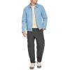 imageLevis Mens Zip Front Denim JacketLight Wash Denim Classic