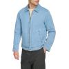 imageLevis Mens Zip Front Denim JacketLight Wash Denim Classic
