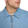 imageLevis Mens Zip Front Denim JacketLight Wash Denim Classic