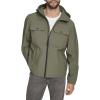 imageLevis Mens Hooded Waterproof Arctic Cloth Rain JacketSage Green