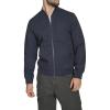 imageLevis Mens Rib Knit Bomber with Chest Zip PocketNavy