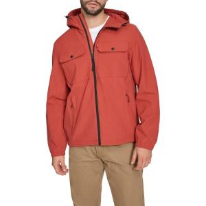 imageLevis Mens Hooded Waterproof Arctic Cloth Rain JacketBarn Red