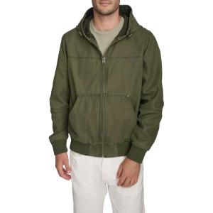 imageLevis Mens Workwear Cotton Canvas Hoody Bomber Jacket Regular ampamp Big ampamp Tall SizesGrape Leaf Lightweight