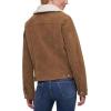 imageLevis Womens Classic Sherpa Lined Trucker JacketCognac Faux Shearling