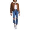 imageLevis Womens Classic Sherpa Lined Trucker JacketCognac Faux Shearling