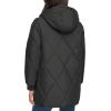 imageTommy Hilfiger Womens Zipup Quilted CoatBlack