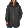 imageTommy Hilfiger Womens Zipup Quilted CoatBlack