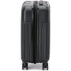 imageMarc New York Horizon 21quot Upright Luggage Black Carry OnBlack