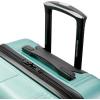 imageMarc New York Horizon 21quot Upright Luggage Black Carry OnCool Mint