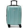 imageMarc New York Horizon 21quot Upright Luggage Black Carry OnCool Mint