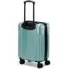 imageMarc New York Horizon 21quot Upright Luggage Black Carry OnCool Mint