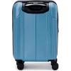 imageMarc New York Horizon 21quot Upright Luggage Black Carry OnStone Blue