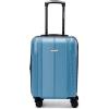 imageMarc New York Horizon 21quot Upright Luggage Black Carry OnStone Blue